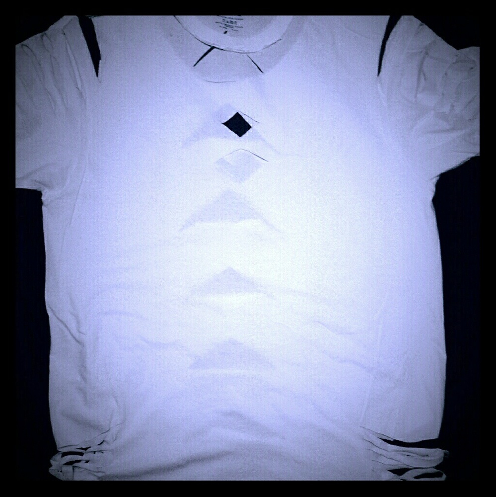 Custom cut tee